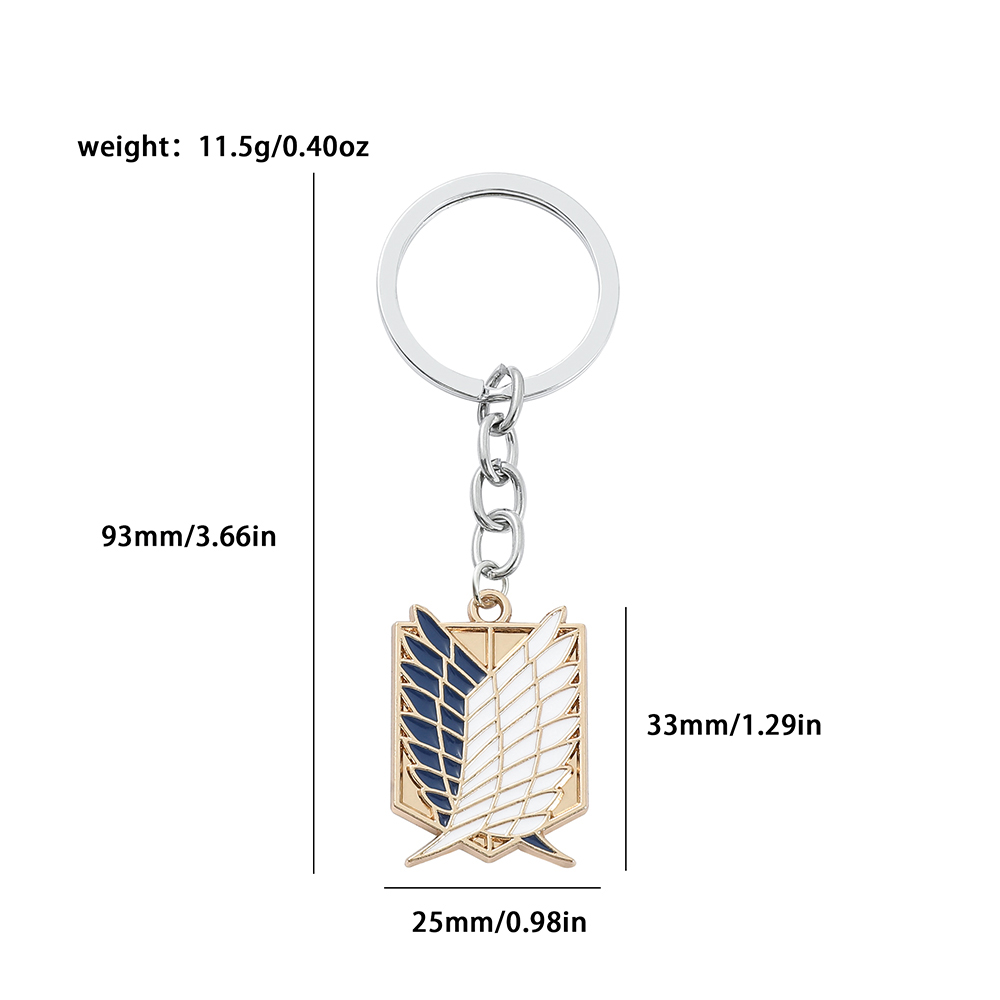 Anime Attack on Titan Enamel B - Men Accessories Jewelry recension och pris