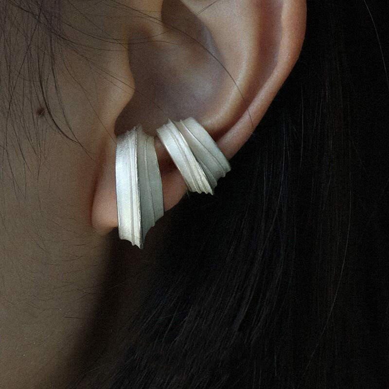 Textured Multi Layer Ear Cuff  - Men'S Minimalist Accessories recension och pris