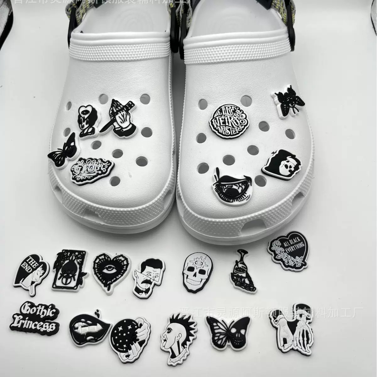 23Pcs Horror Halloween Shoe Ch - Men'S Accessories Crocs recension och pris