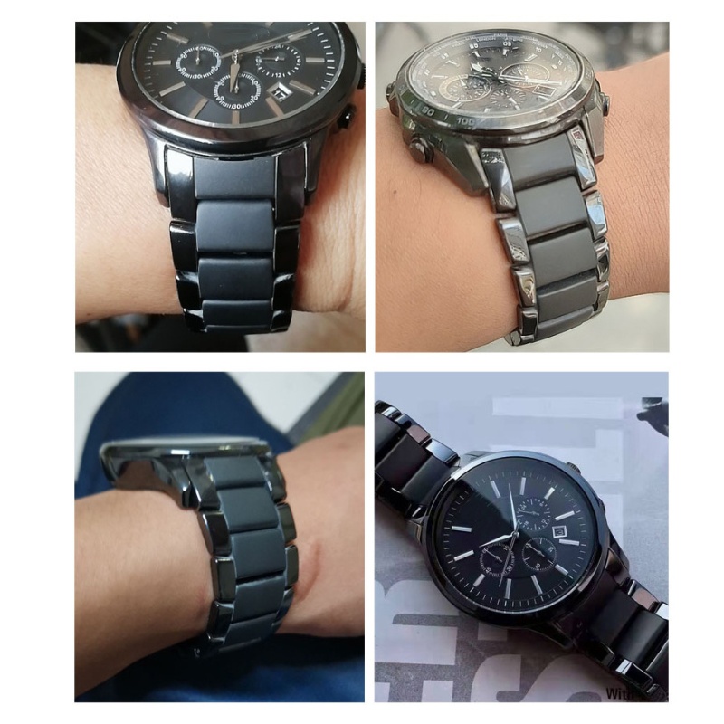 Ceramic watch strap For Armani - Men'S Accessories Armani recension och pris