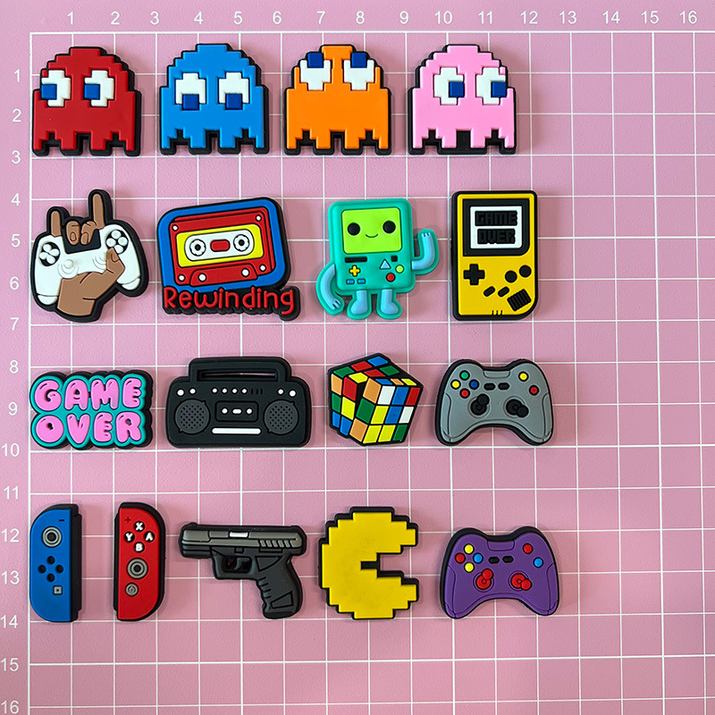 Pac-Man 17pcs Shoe Charms Set, - Men'S Accessories Crocs recension och pris
