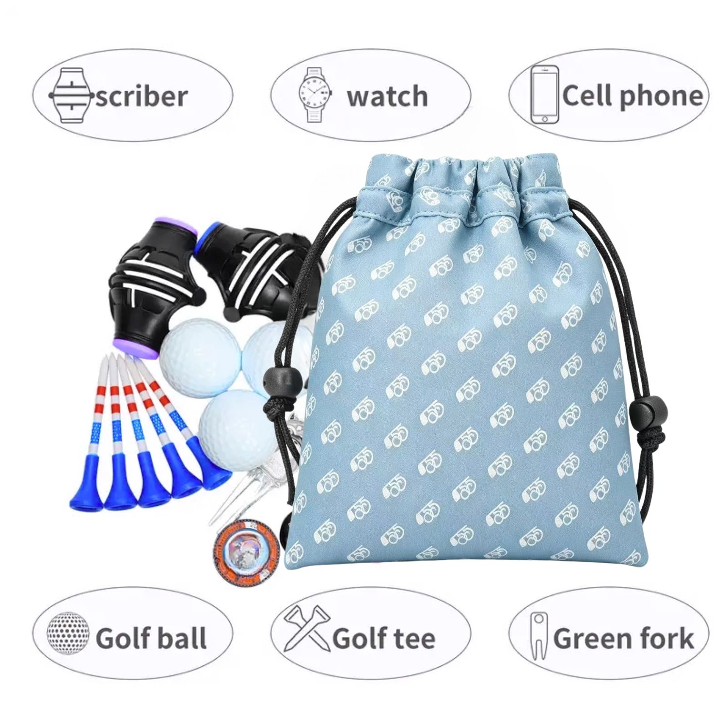 A Minimalist Blue Golf Valuabl - Men'S Minimalist Accessories recension och pris