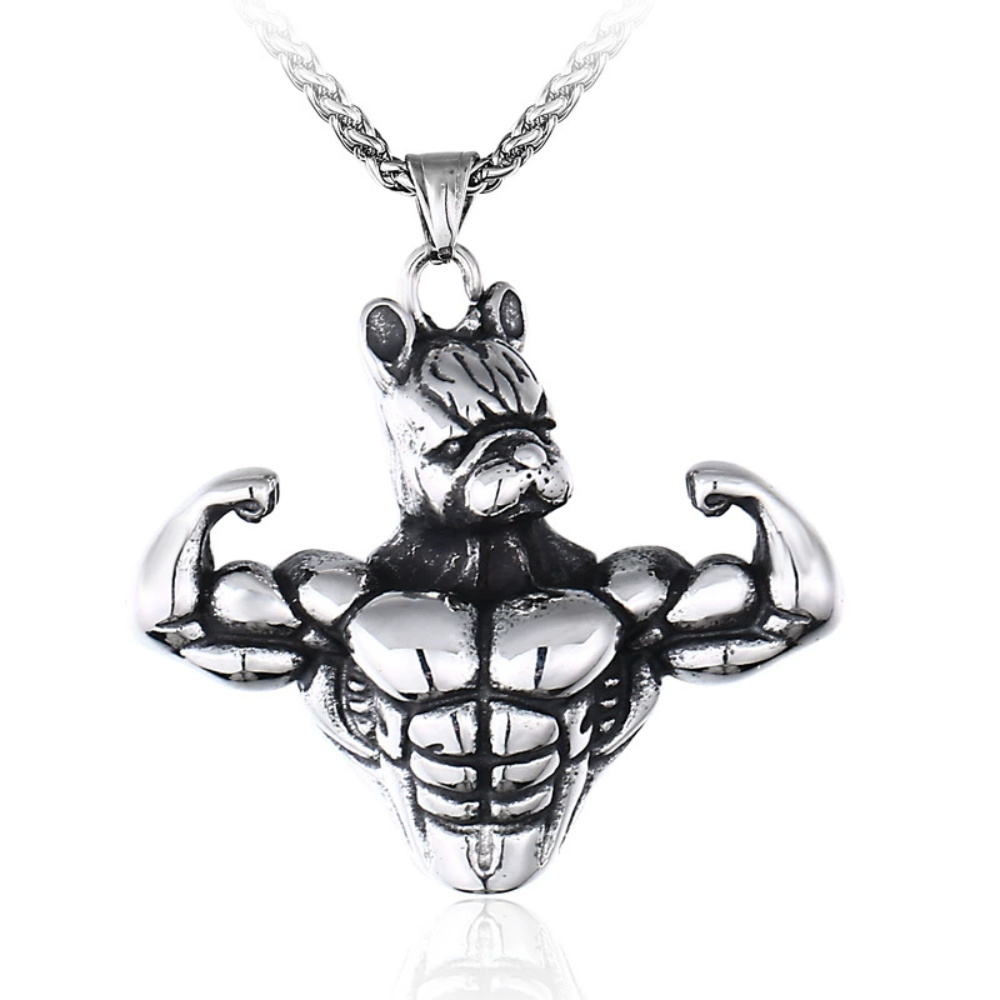 Minimalist retro dog head musc - Men'S Minimalist Accessories recension och pris