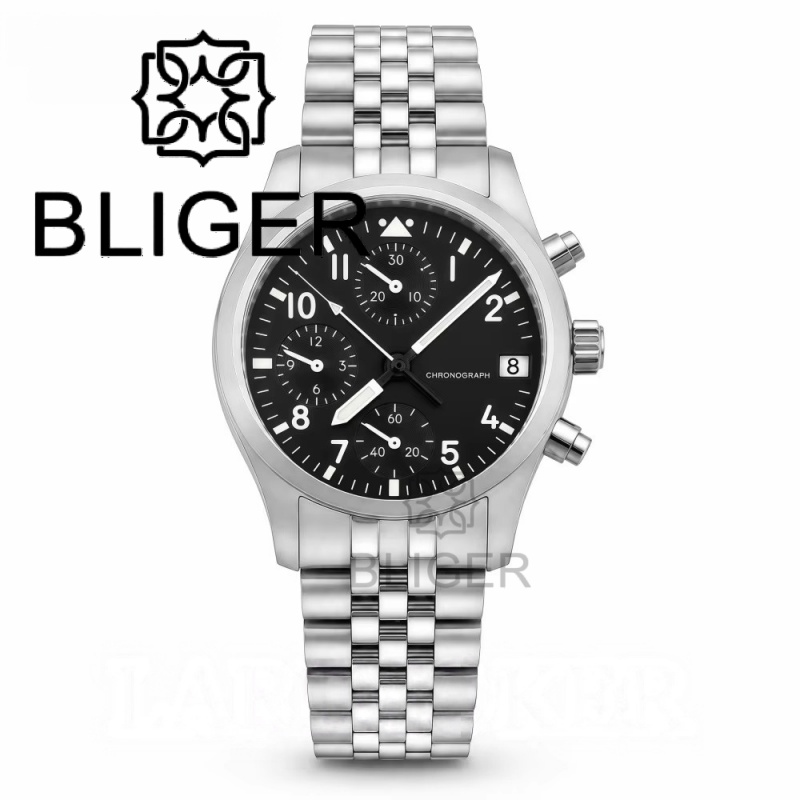 BLIGER Full Black Brushed 38mm - Young Men'S Accessories recension och pris