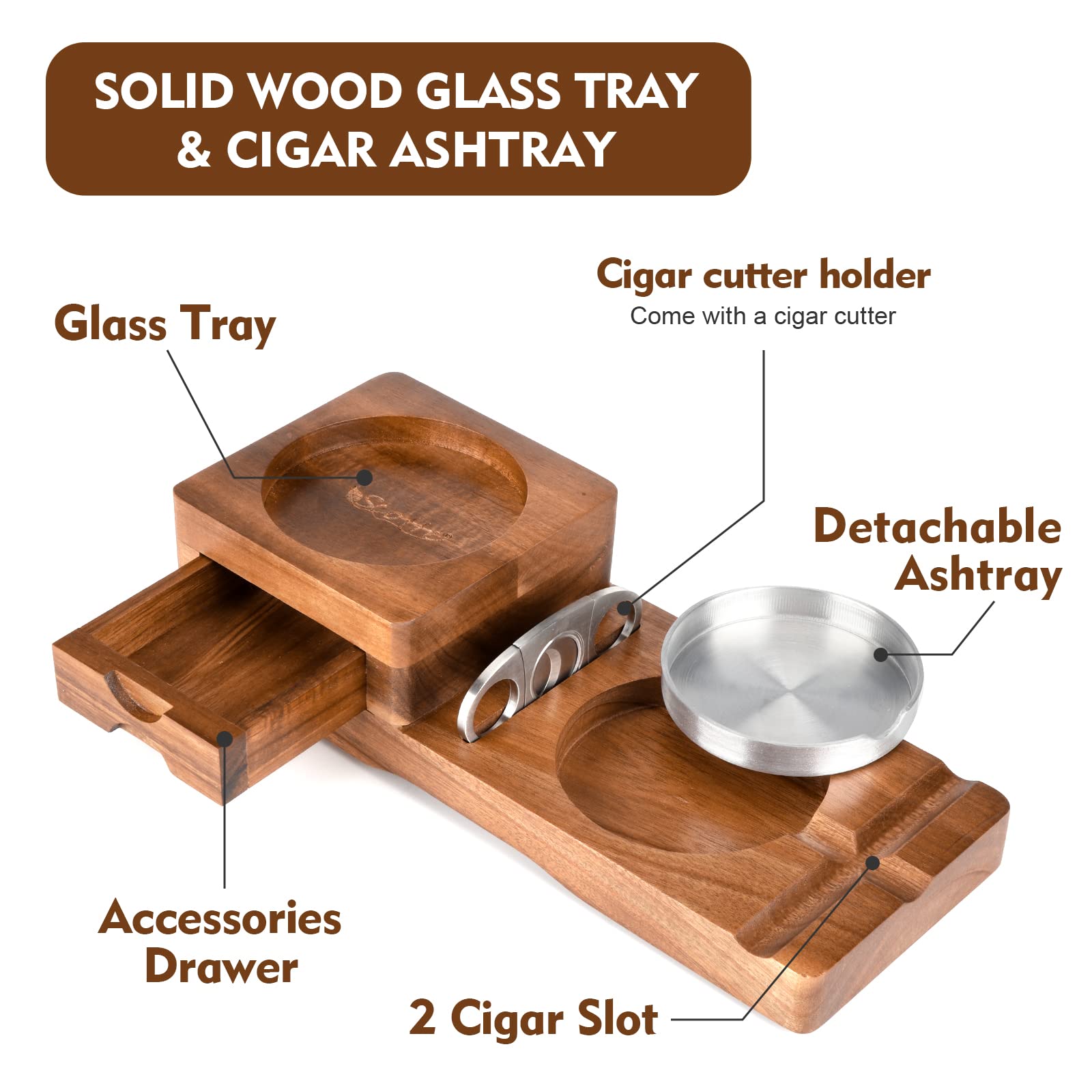 Great Cigar Accessories for Me - Men Accessories Drawer recension och pris