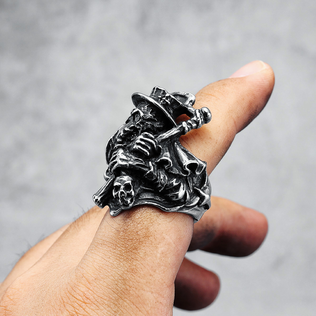 Raven Scythe Men Rings 316L St - Men'S Accessories Best recension och pris