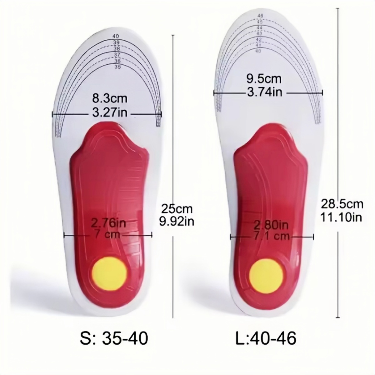 Best Insoles For Feet Orthoped - Men'S Accessories Best recension och pris