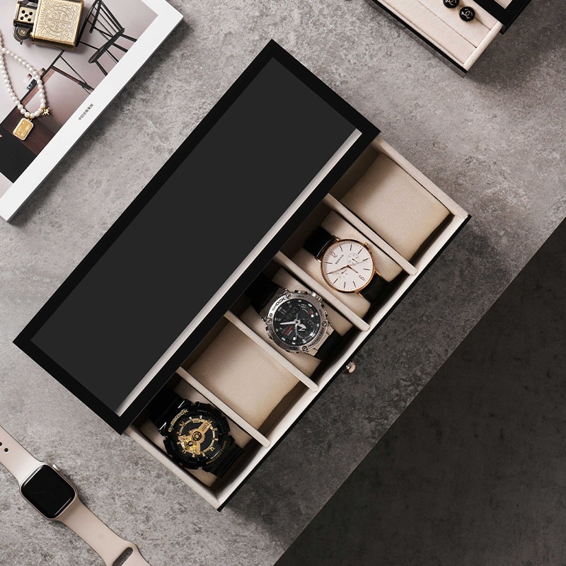 Plastic Watch Boxes Luxury 5/8 - Men Accessories Drawer recension och pris