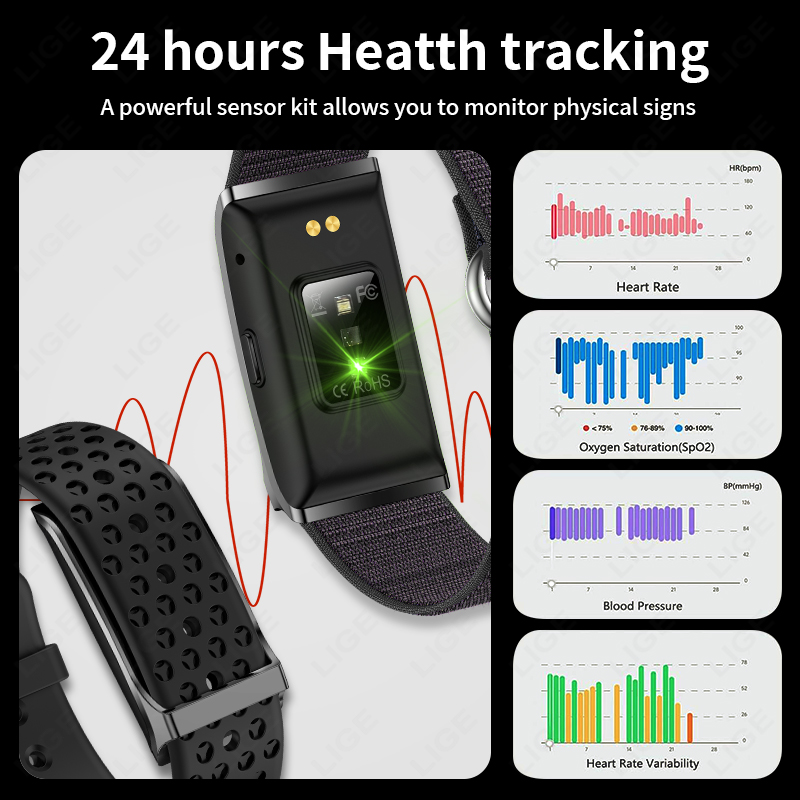 LIGE 100+ Sport Fitness Tracke - Young Men'S Accessories recension och pris