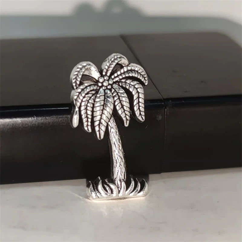 Creative Silver Coconut Tree D - Men Accessories In Silver recension och pris