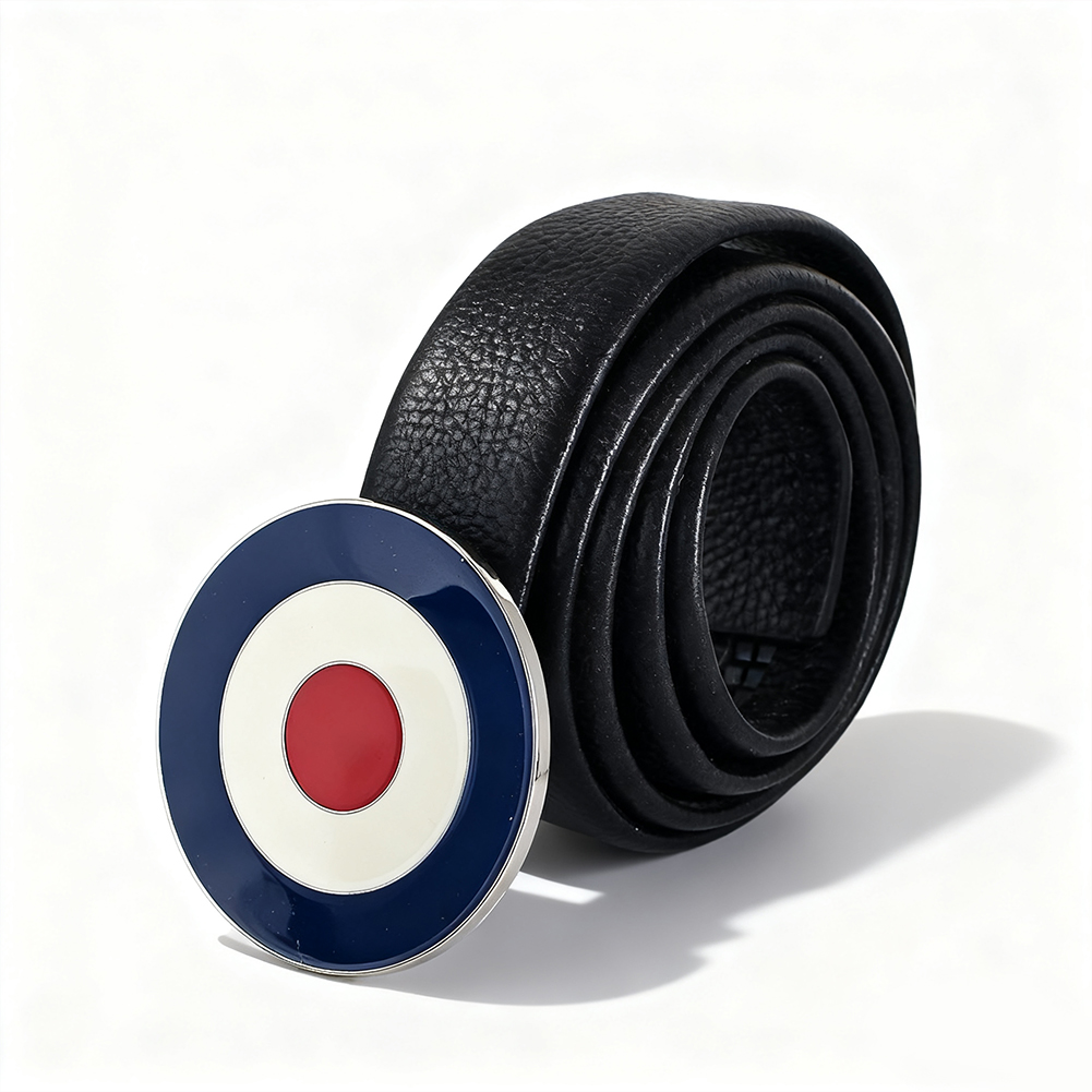 Retro Target Round Belt Buckle - Men'S Accessories Target recension och pris