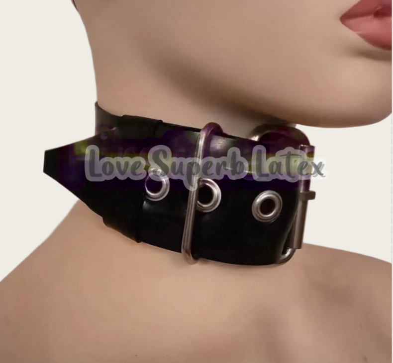 0.4mm Sexy Latex Neck Choker R - Men Accessories Neck Chain recension och pris