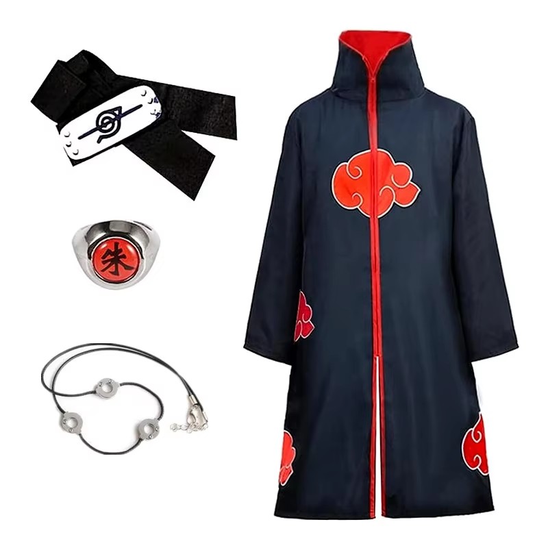 Men Anime Akatsuki Cosplay Cos - Young Men'S Accessories recension och pris