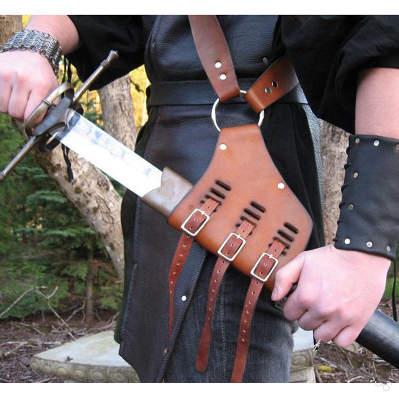 Medieval Shoulder Strap Sword  - Men'S Viking Accessories recension och pris