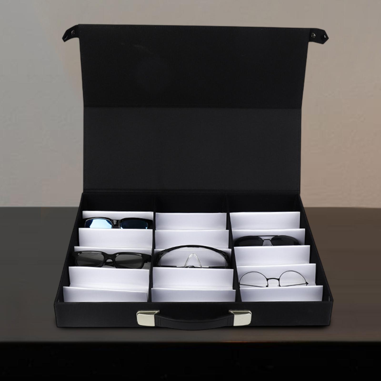 Sunglasses Organizer 18 Slots  - Men Accessories Drawer recension och pris