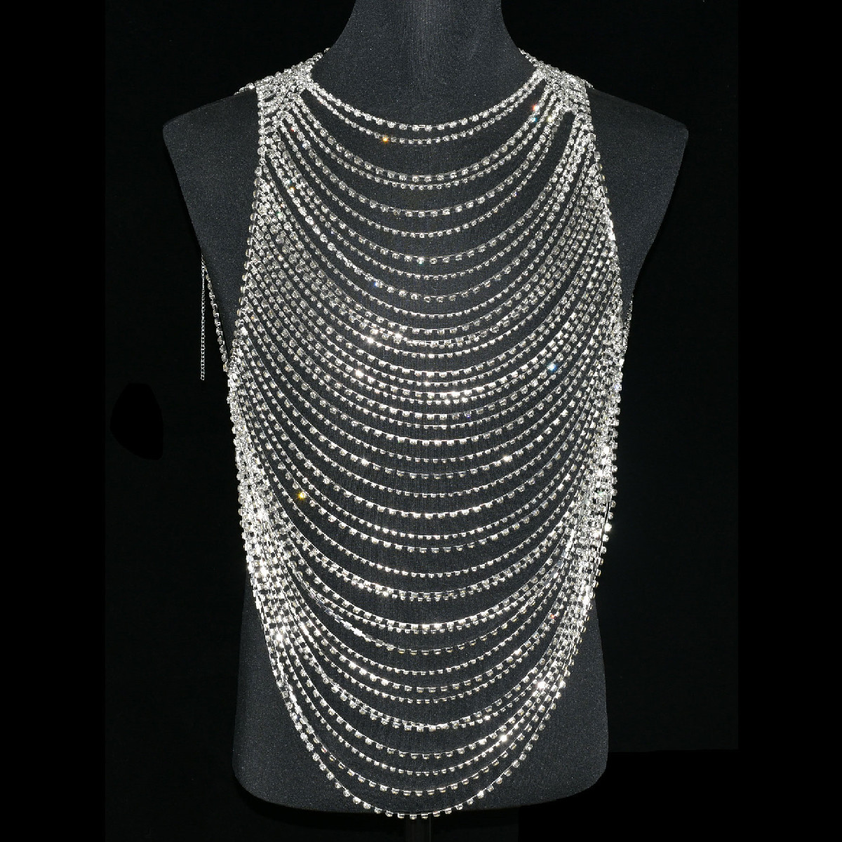 Fashion Luxurious Bling Men Wo - Men Accessories Chain recension och pris