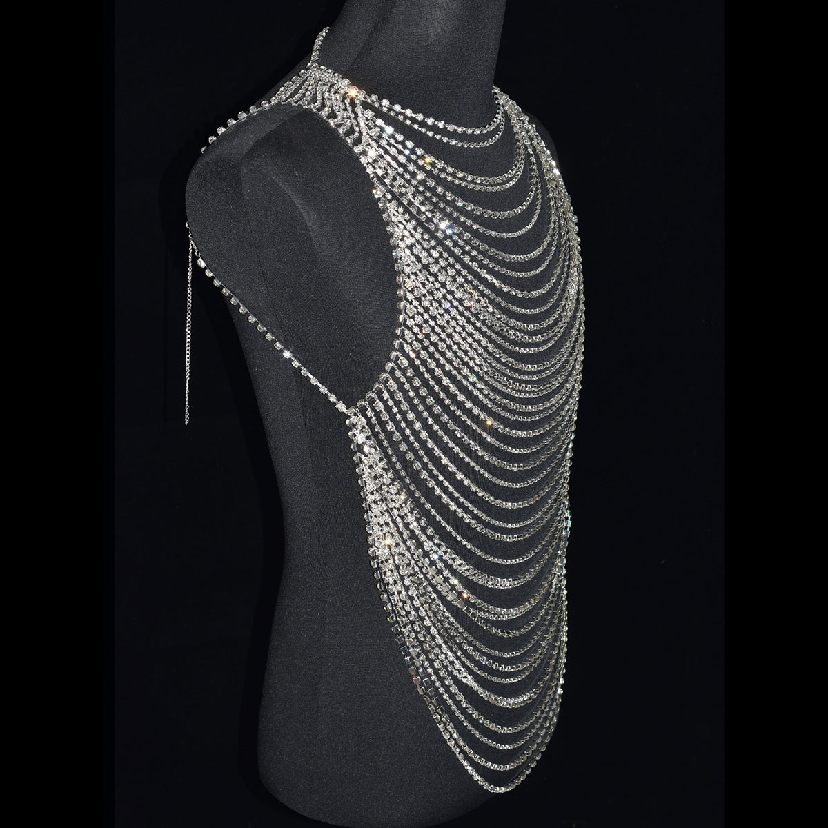 Fashion Luxurious Bling Men Wo - Men Accessories Chain recension och pris